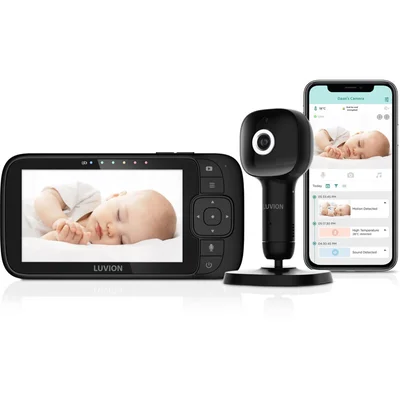 Luvion Essential connect crib black