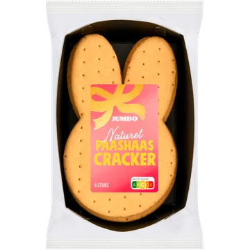 Jumbo Paashaas Crackers 6 Stuks
