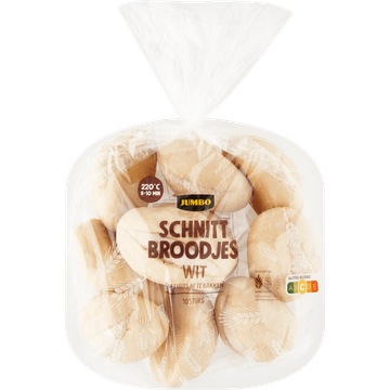 Jumbo - Schnittbroodjes Wit - 10 Stuks