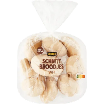 Jumbo - Schnittbroodjes Wit - 10 Stuks