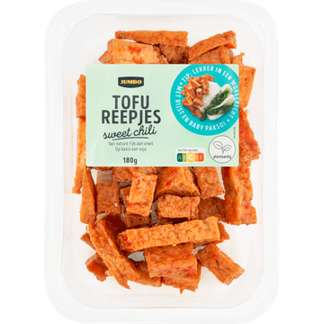 Jumbo Tofu Reepjes Asian Style 180g