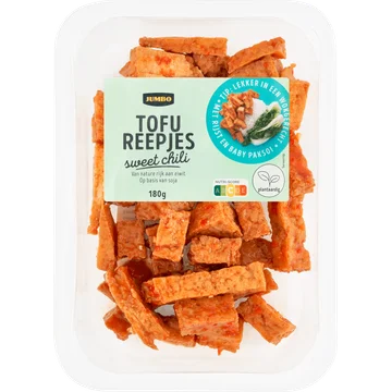 Jumbo Tofu Reepjes Asian Style 180g