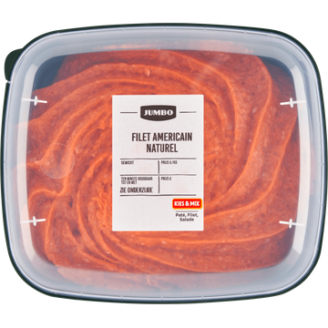 Jumbo Filet Americain Naturel 150 g