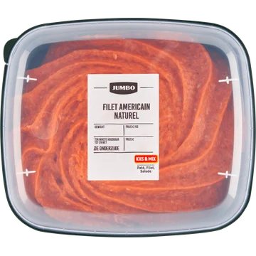 Jumbo Filet Americain Naturel 150 g