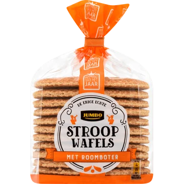 Jumbo Stroop Wafels met Roomboter 468 g