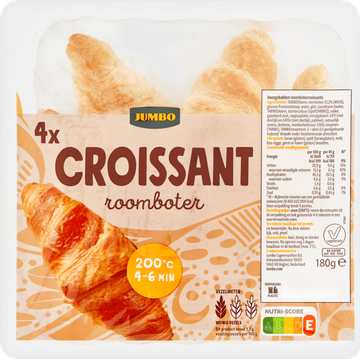 Jumbo - Roomboter Croissant - 4 Stuks