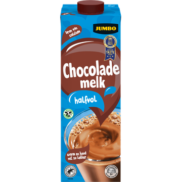 Jumbo Chocolademelk Halfvol 1 L