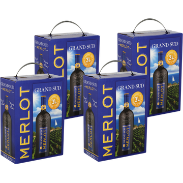 Grand Sud – Merlot - 4 x 3L