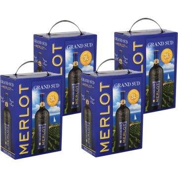 Grand Sud – Merlot - 4 x 3L