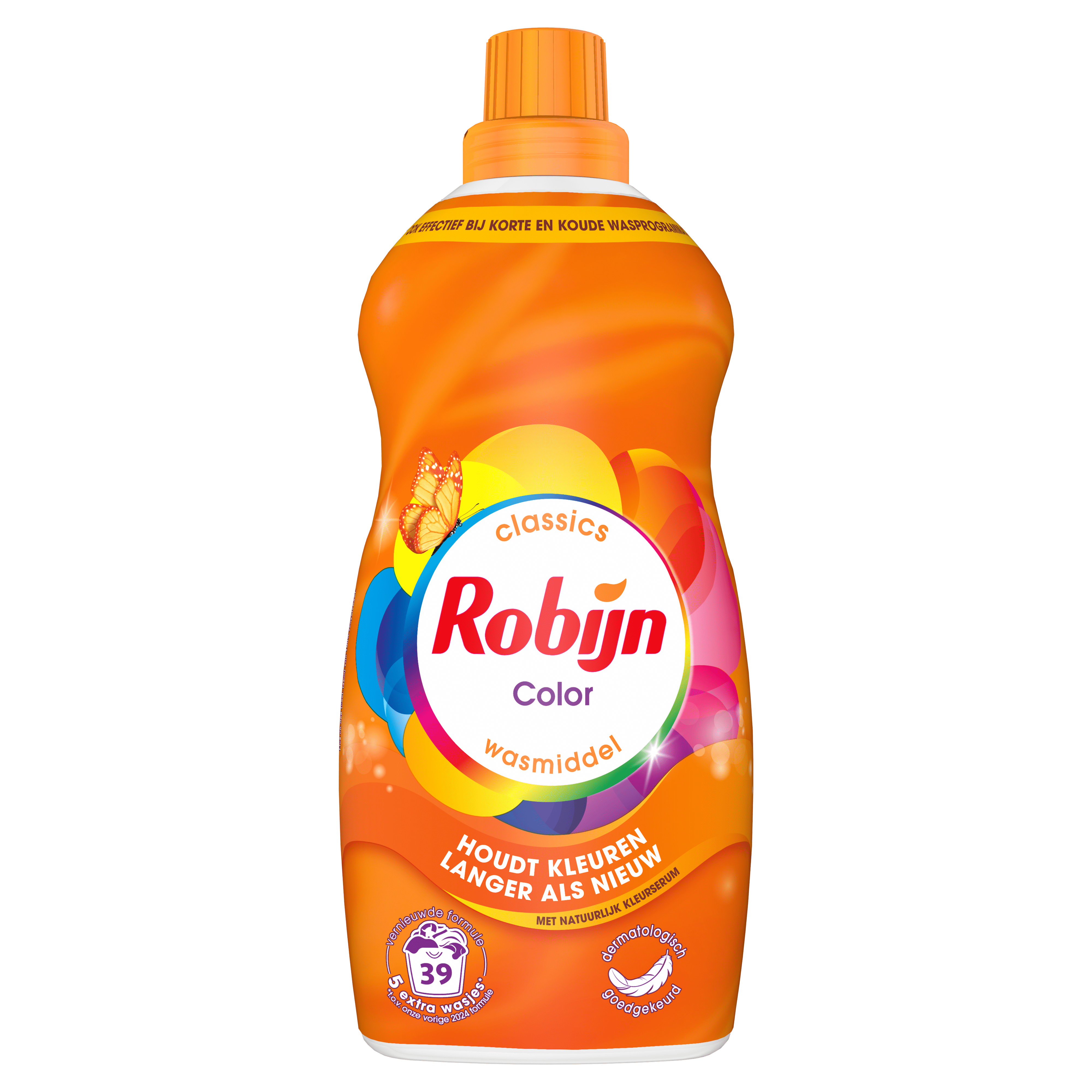 Robijn Klein & Krachtig Wasmiddel Kleur 1,19L