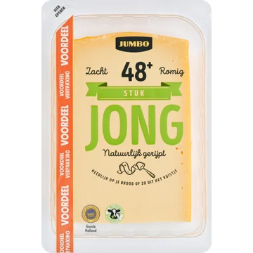 Jumbo Kaas Jong 48+ Stuk Voordeelverpakking 960 g
