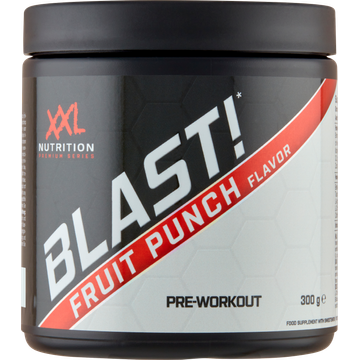 XXL Nutrition Blast! Fruit Punch Flavor Pre-Workout 300 g
