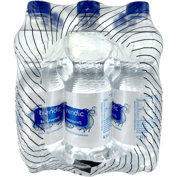 Trendic Koolzuurvrij Water 9 x 500 ML