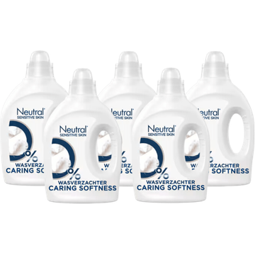 Neutral Wasverzachter Parfumvrij 5 x 27 wasbeurten
