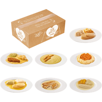 Apetito Maaltijdbox Glad Gemalen (IDDSI 4) - Menu C