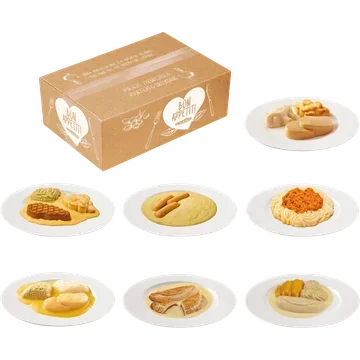 Apetito Maaltijdbox Glad Gemalen (IDDSI 4) - Menu C