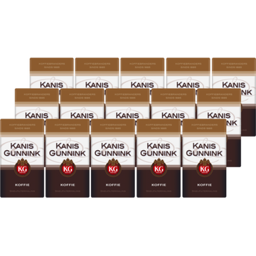 Kanis & Gunnink Regular Filterkoffie 15 x 500 g
