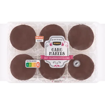 Jumbo Gang Makers met Frambozenvulling 225 g