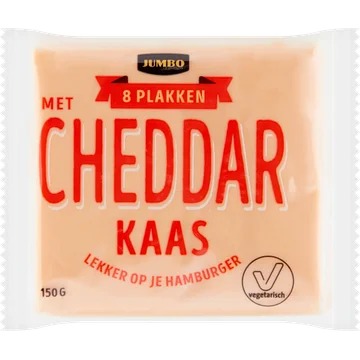 Jumbo Cheddar 8 Plakken 150 g