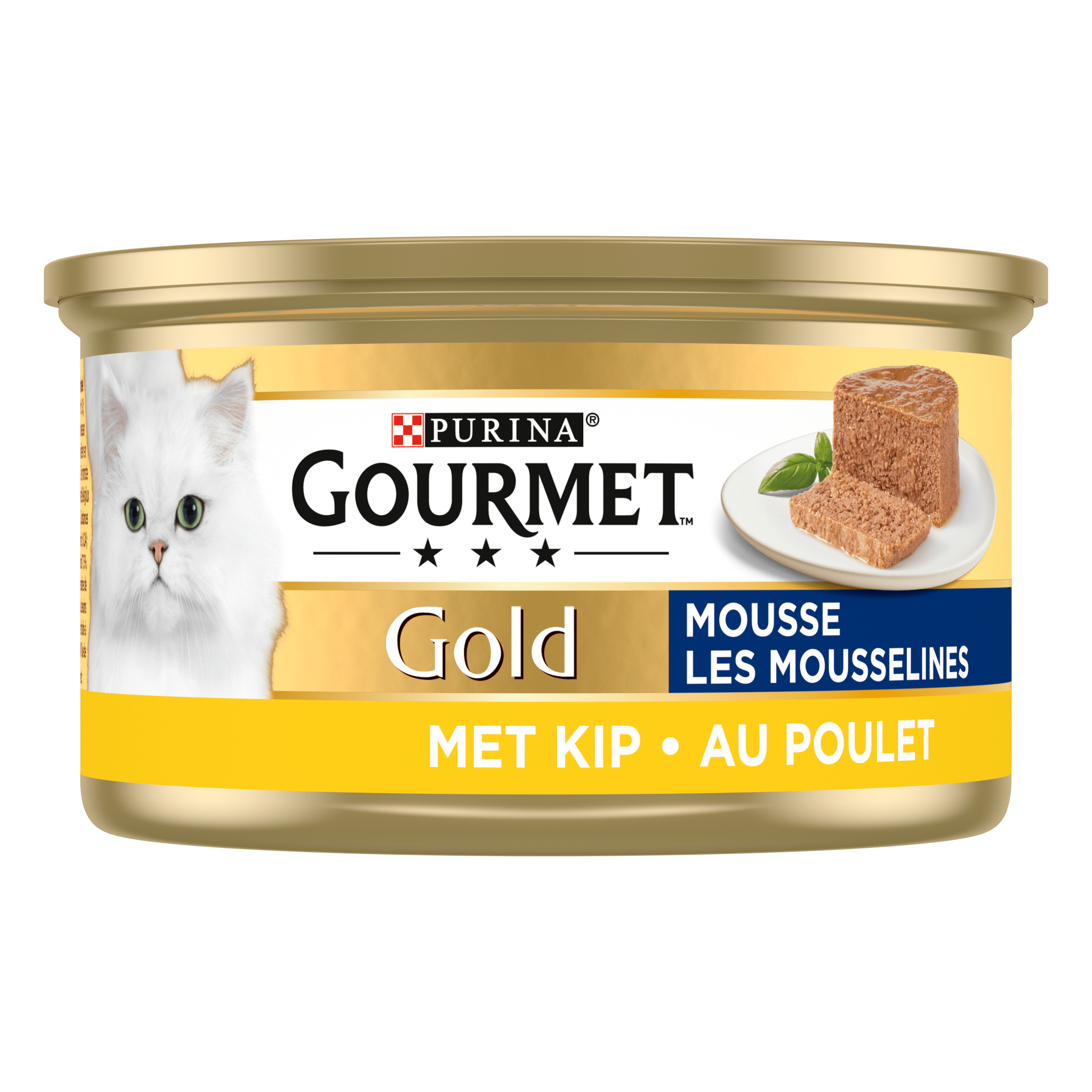 Gourmet Gold Mousse Kattenvoer natvoer met Kip