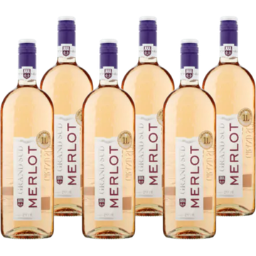 Grand Sud – Merlot Rosé 6 x 1 L