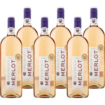 Grand Sud – Merlot Rosé 6 x 1 L