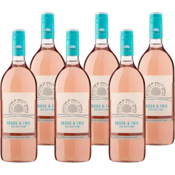 Jumbo Huiswijn - Droog & Fris - Tempranillo - Syrah - Rosé - 6 x 1 L