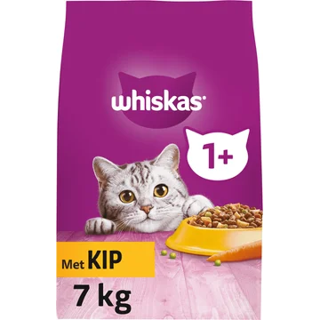 Whiskas Adult Kattenbrokken Tonijn zak 7 kg