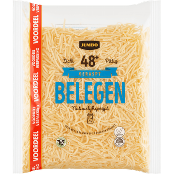 Jumbo Geraspte Kaas Belegen 48+ Voordeelverpakking 500 g