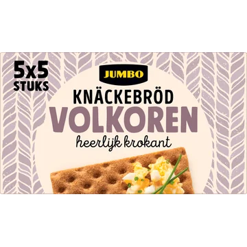 Jumbo Knäckebröd Volkoren 5 x 5 Stuks