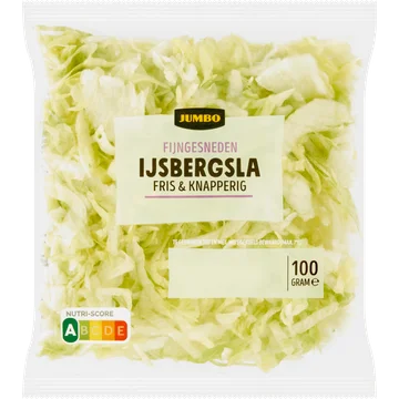 Jumbo Fijngesneden IJsbergsla 100 g