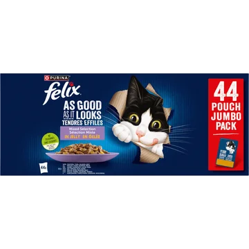 FELIX® Elke Dag Feest Mix Selectie in Gelei Kattenvoer 44x85g