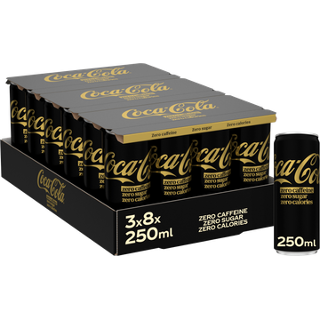 Coca-Cola Zero Caffeine Zero Sugar 250 ml
