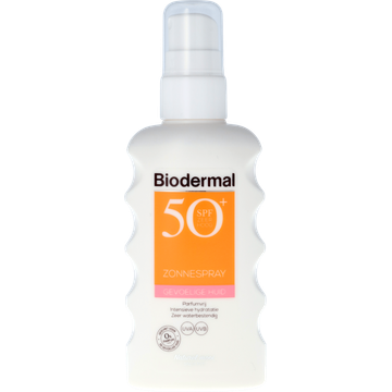 Biodermal Zonnespray  SPF 50+ Gevoelige Huid 175 ML
