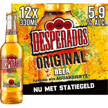 Desperados Original Bier Fles 12 x 330ml