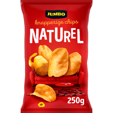 Jumbo Chips Naturel 250 g