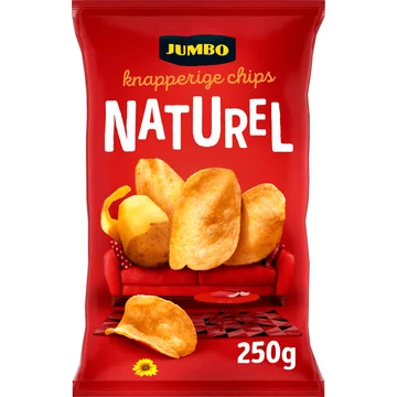 Jumbo Chips Naturel 250 g