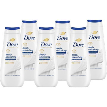 Dove Advanced Care Verzorgende Douchegel Deeply Nourishing 6 x 400 ml