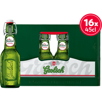 Grolsch - Pils - Krat - 16 x 450ML