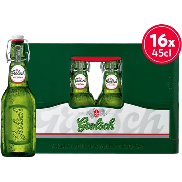 Grolsch - Pils - Krat - 16 x 450ML