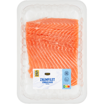 Jumbo Zalmfilet Zonder Huid Naturel ca. 450 g
