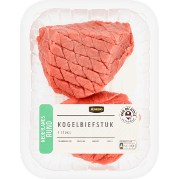 Jumbo Kogelbiefstuk Nederlands 2 Stuks ca. 270 g