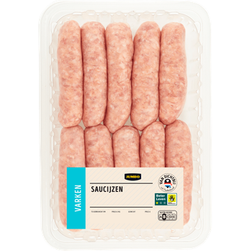 Jumbo Varkens Saucijzen 10 Stuks