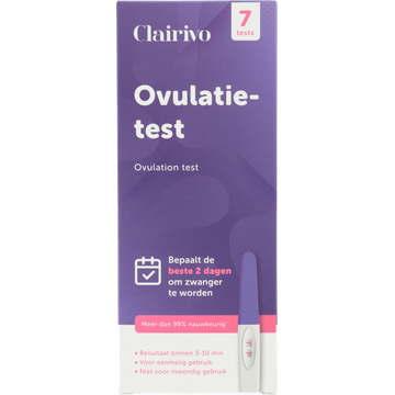 Clairivo Ovulatietest 7 Stuks