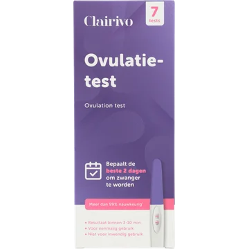 Clairivo Ovulatietest 7 Stuks