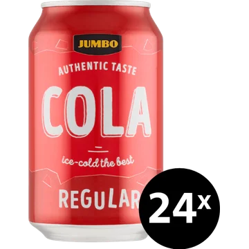 Jumbo Cola Regular Blik 24 x 330 ml