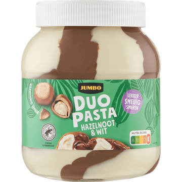 Jumbo Duo Pasta Hazelnoot & Wit 750 g