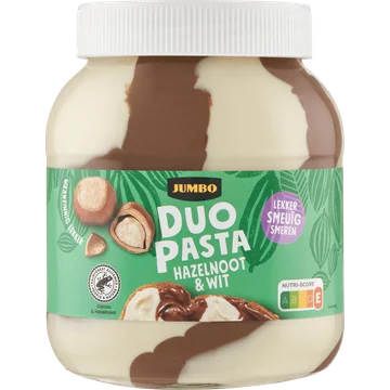 Jumbo Duo Pasta Hazelnoot & Wit 750 g