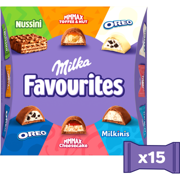 MILKA Favourites Praline Chocoladereep - Mini 141g