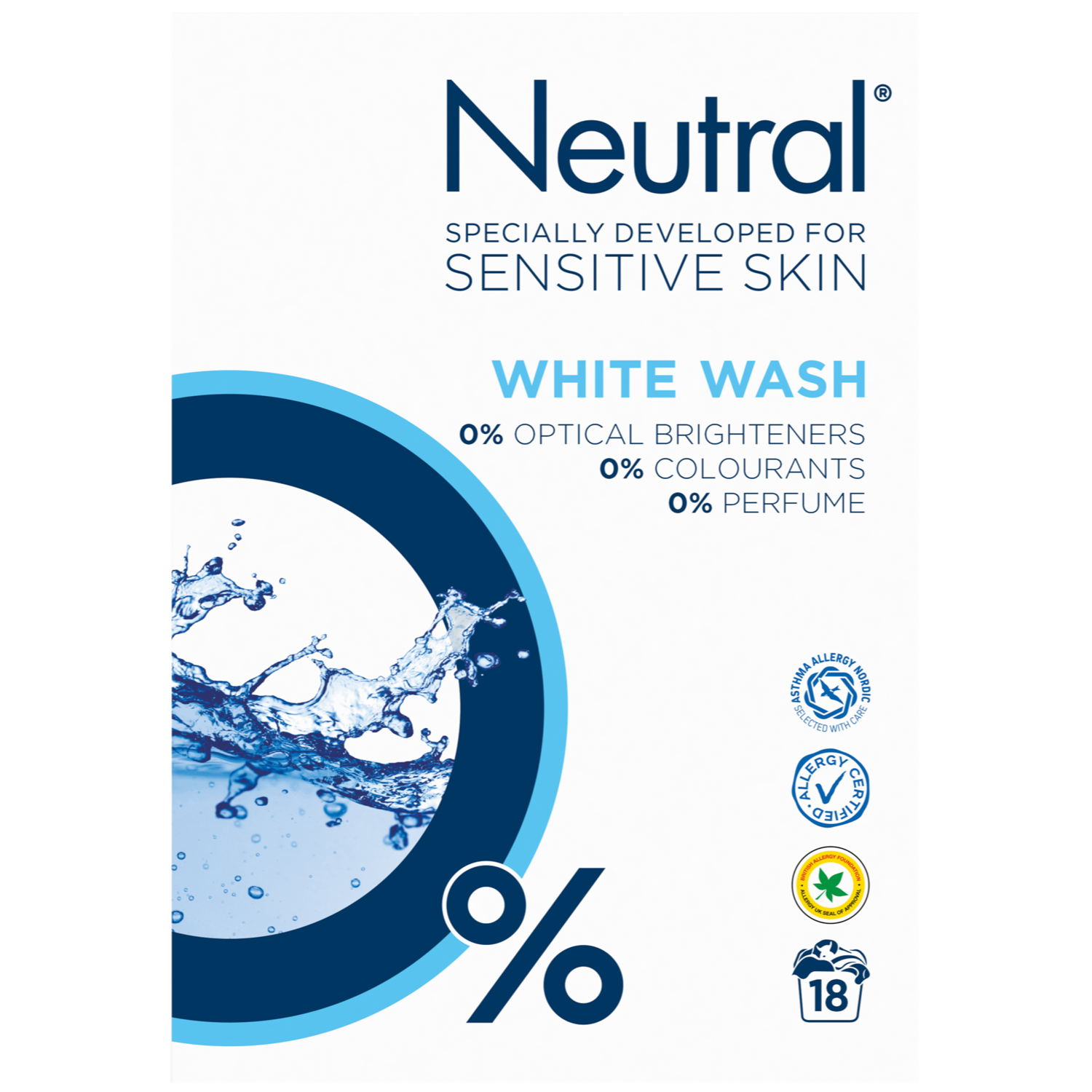 Neutral Waspoeder Kleur 18 wasbeurten